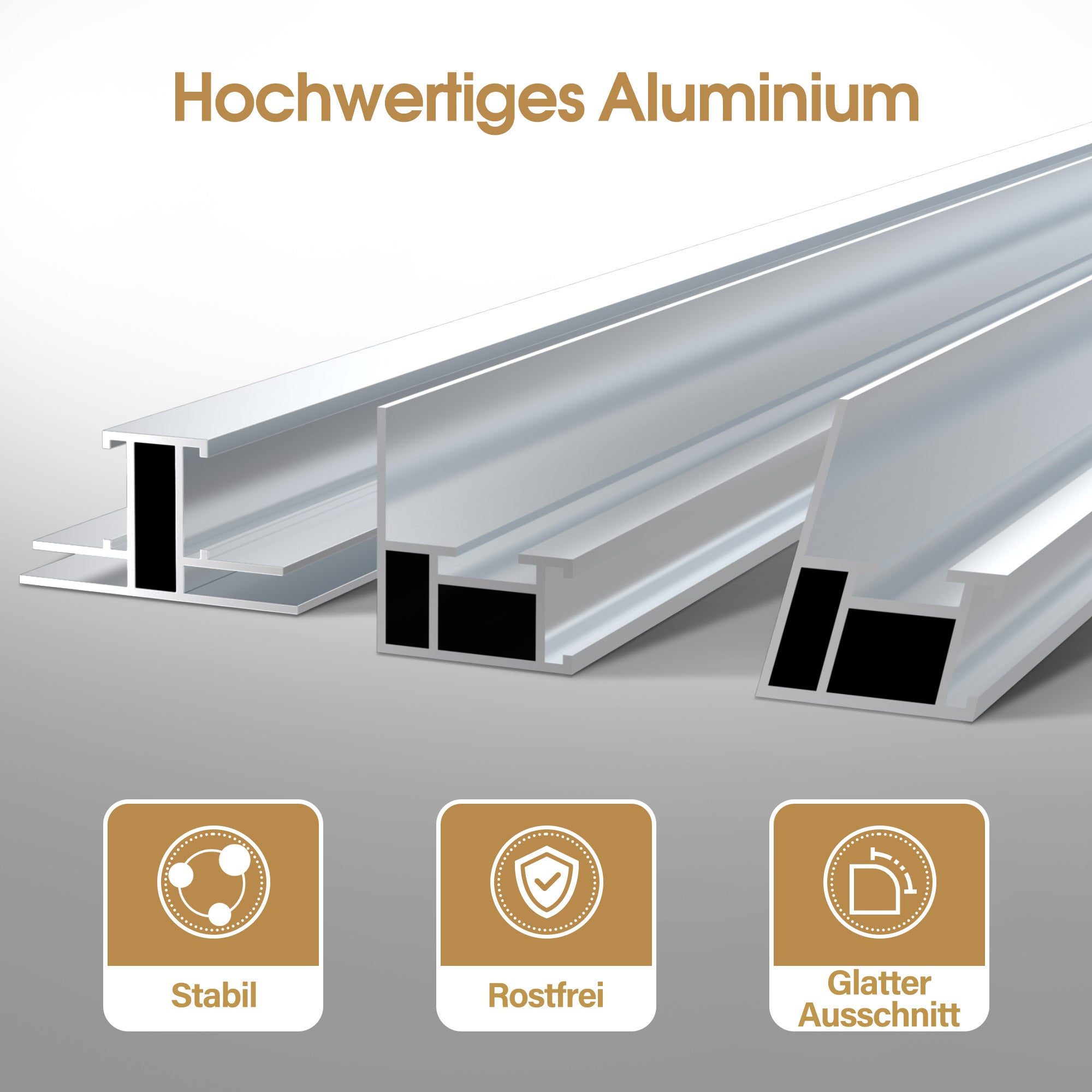 BarberPub Aluminiumrahmen für Hexagon LED-Garage Light LP003/LP004/LP005, Montagezubehör für Deckeninstallation, Stabile Befestigung für Werkstatt & Friseursalon, 242 × 484 cm