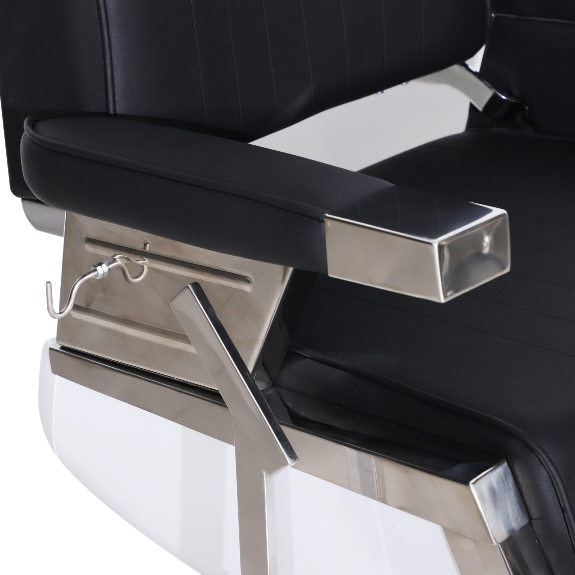 Chaise de coiffeur Barberpub, chaise de coiffure, chaise d'opération, équipement de coiffure 3823BK