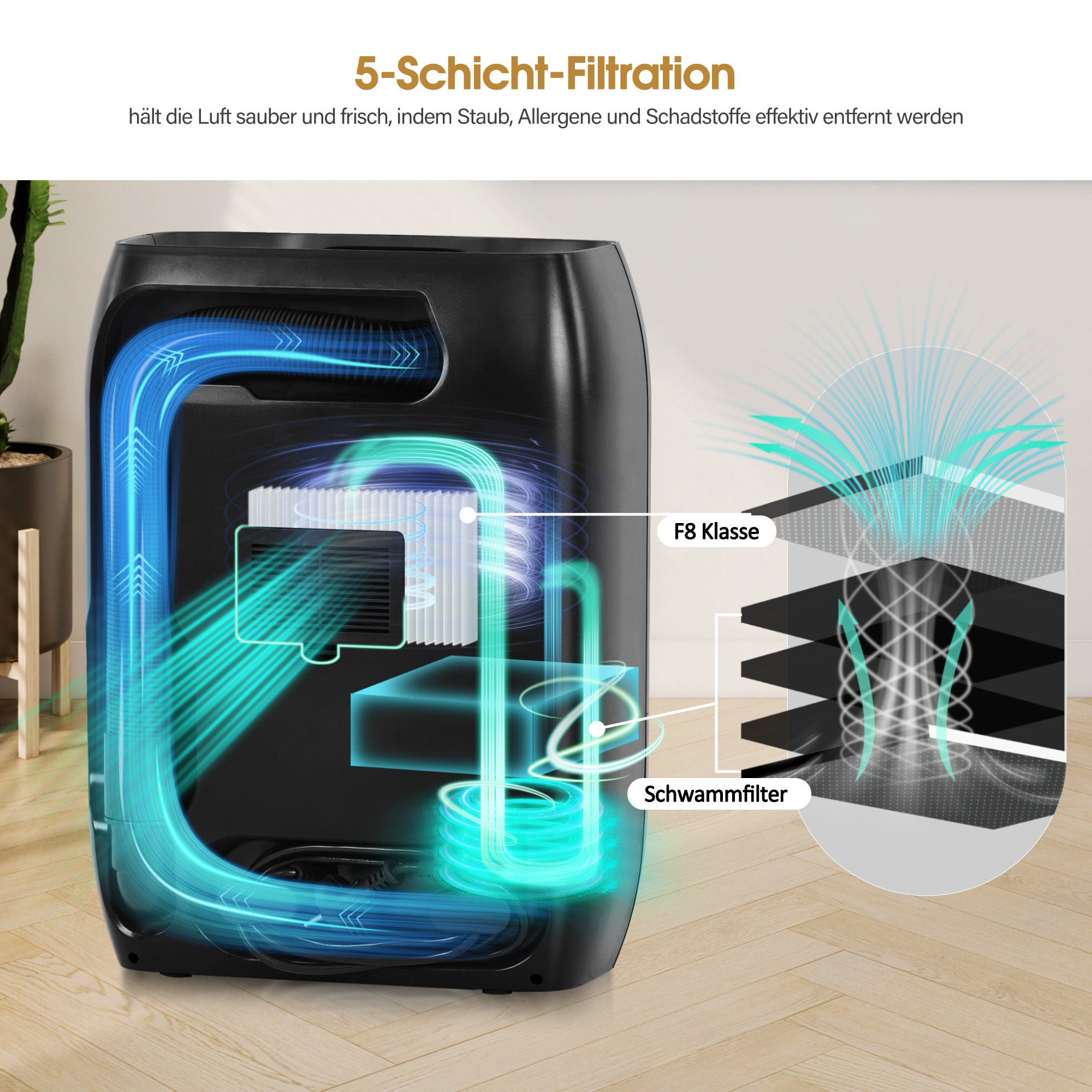BarberPub Elektrische Kehrbesen Haarsauger mit Sensor Automatisch, Haarstaubsauger mit Große Kapazität 7L, Hohe Saugkraft, Staubsauger & Automatic Dustpan für Friseursalons, mit Handdüse, 700 W,S202BK (Schwarz)
