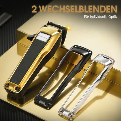 BarberPub Professional Hair Clippers, Men's Hair Trimmer with 6 Blades, 2 Casings & Charging Station, Hair Trimmer Adjustable Lever 0.5-2.0mm, Electric Beard Trimmer for Barbershop, HC176