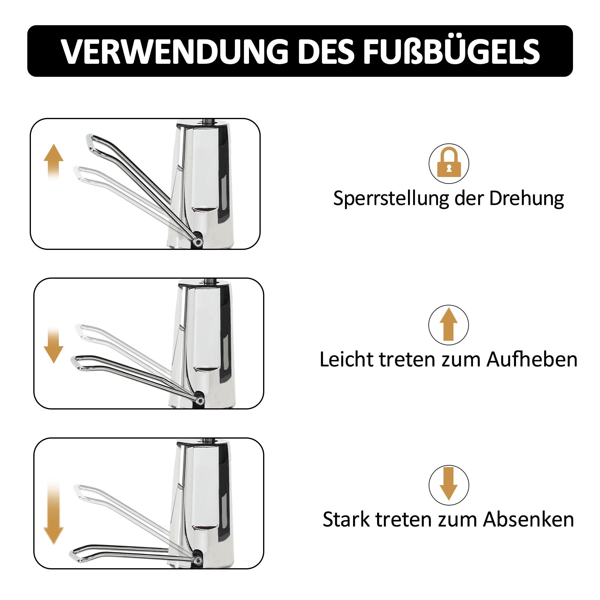 Barberpub Friseurstuhl Kippbar, Friseursessel mit Kopfstütze, 360° Drehbar & Höhenverstellbar, Friseureinrichtung Retro mit Hydraulikpumpe, Kunstleder, 9238(Schwarz)