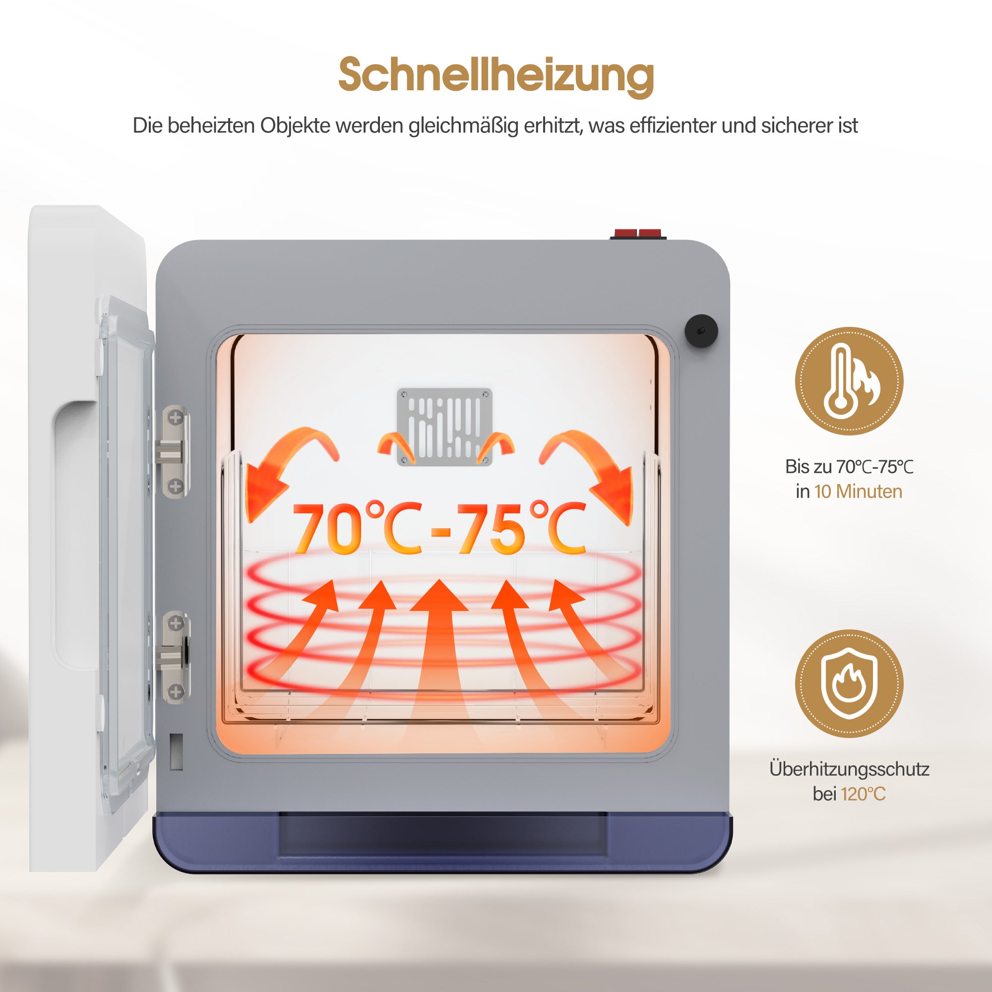 BarberPub Handtuchwärmer mit UV Sterilisator, 8L Handtuchheizkörper Elektrisch bis zu 24 Handtücher für Friseursalon & Kosmetikstudio, HW208W (Weiß)