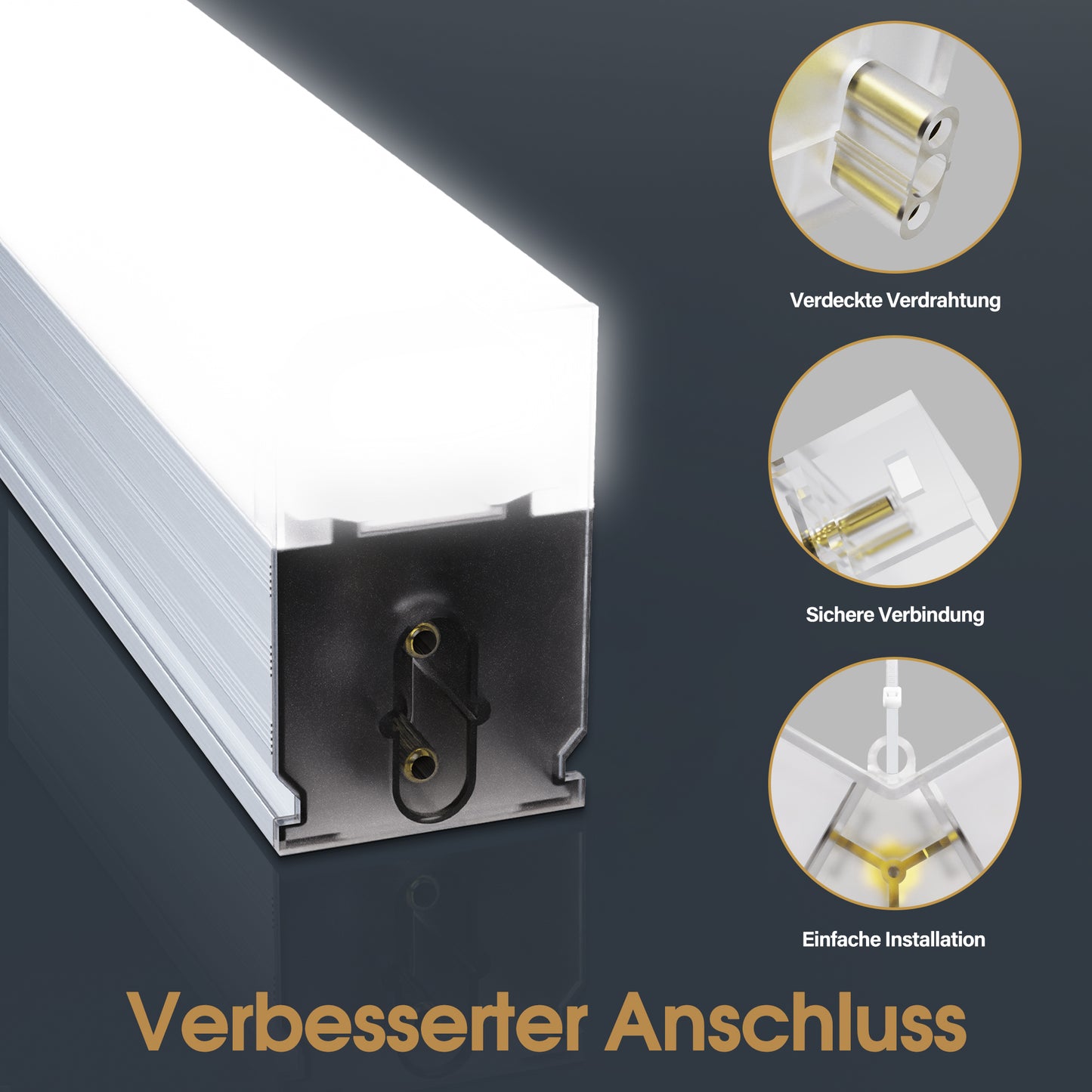 Barberpub Hexagon LED Garage Light, 68970LM 6500K Hexagon LED Beleuchtung für Werkstatt, Friseursalon, 14 Grid