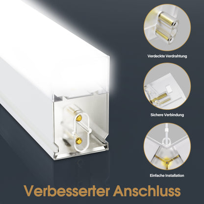 Barberpub Hexagon LED Garage Light, 68970LM 6500K Hexagon LED Beleuchtung für Werkstatt, Friseursalon, 14 Grid