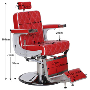 Barberpub Friseurstuhl Friseursessel Bedienungsstuhl Hydraulisch Stuhl 3825RD