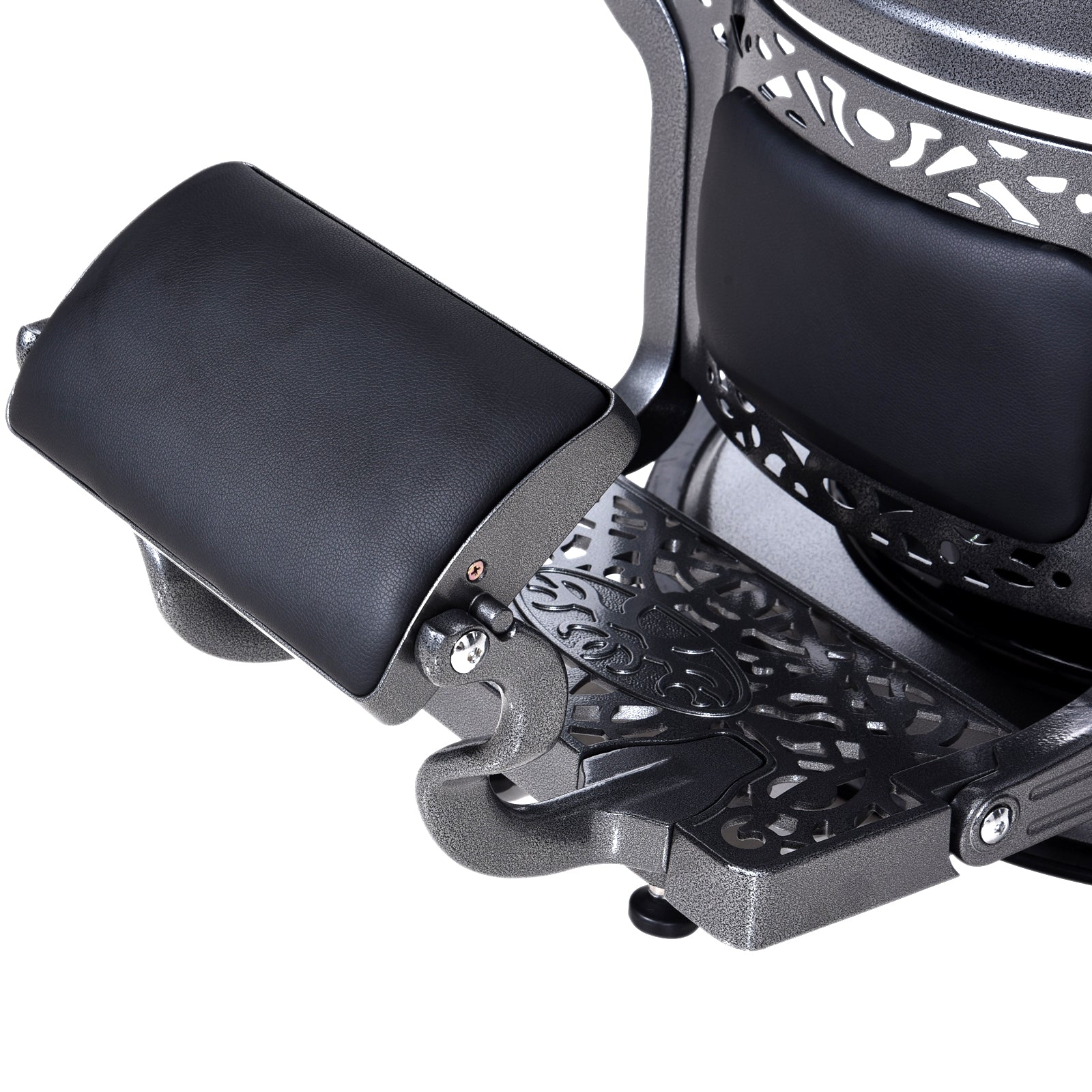 Barberpub hairdressing chair with retro/vintage style 3850BK