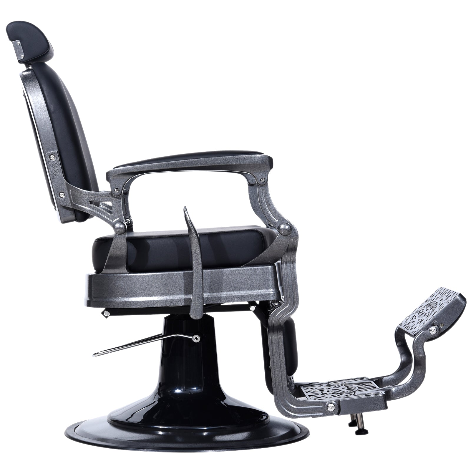 Barberpub hairdressing chair with retro/vintage style 3850BK