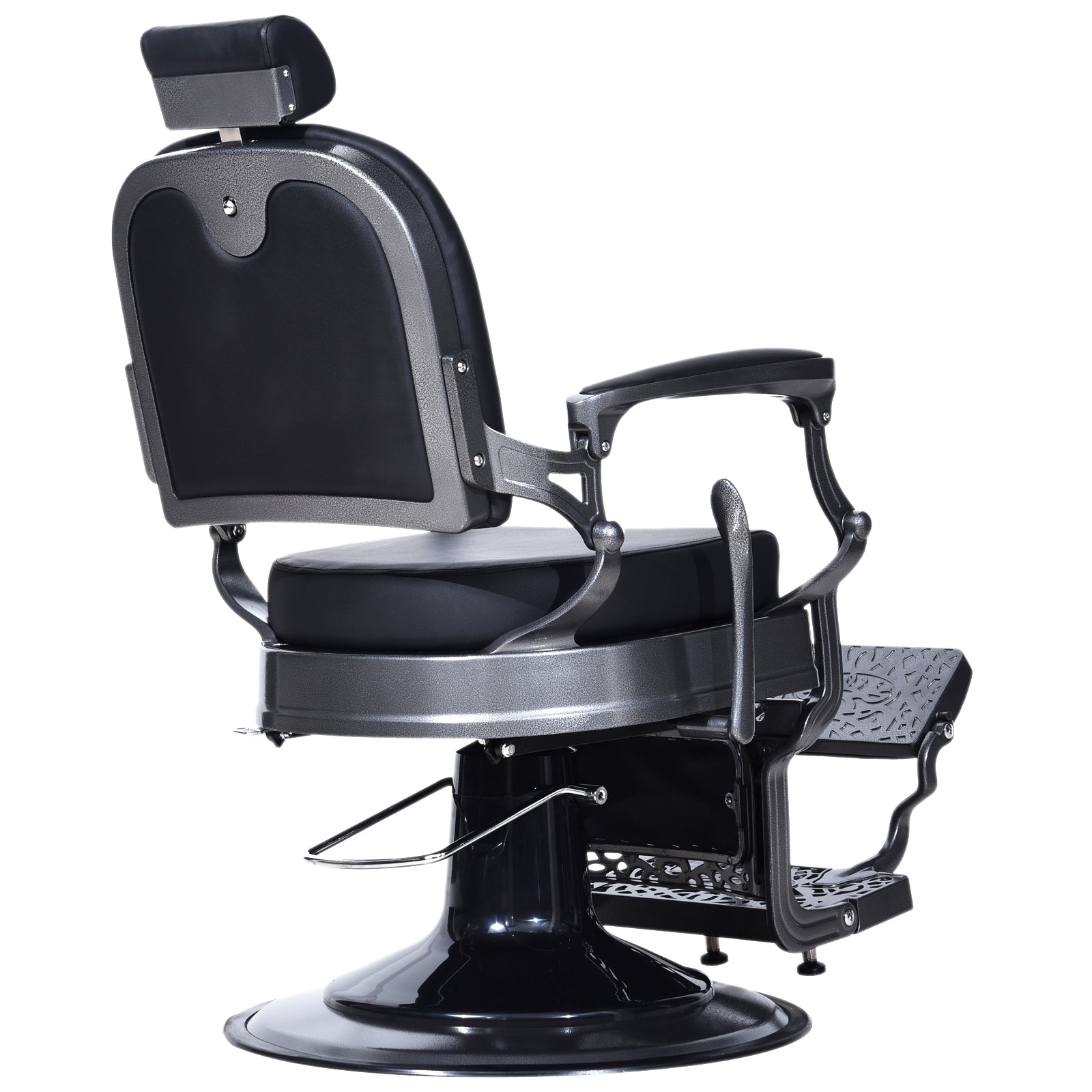 Barberpub hairdressing chair with retro/vintage style 3850BK