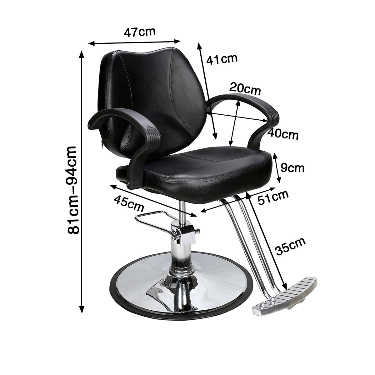 Barberpub Friseurstuhl Friseursessel Bedienungsstuhl Friseureinrichtung 2057BK