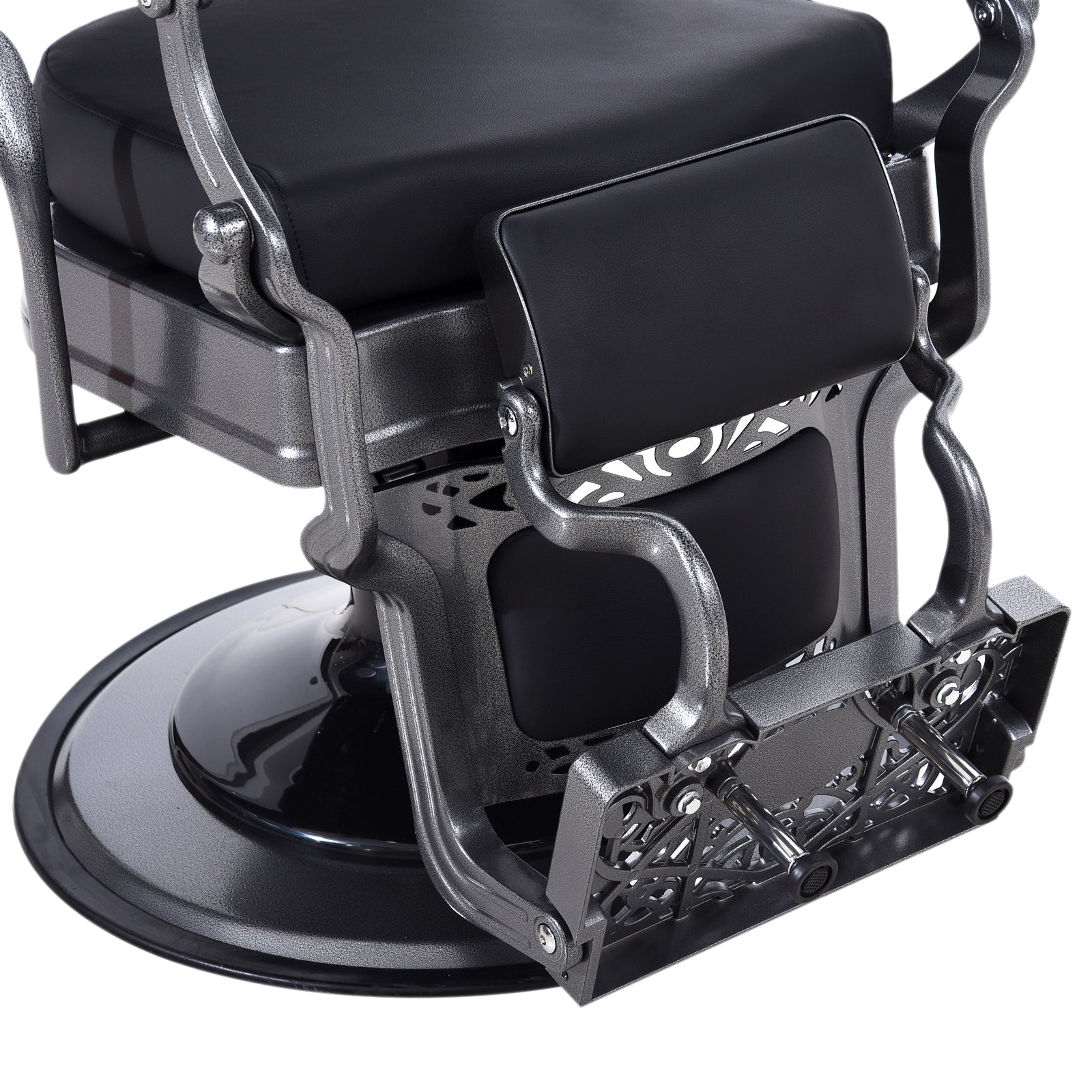 Barberpub hairdressing chair with retro/vintage style 3850BK