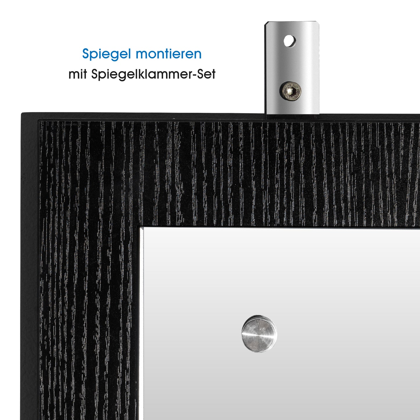 BarberPub wandmontierter Spiegeltisch Bedienungsplatz Friseur Salon SPA  3017BK