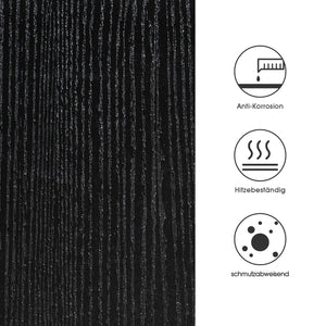 BarberPub multifunktionale wandmontiert Schrankkombination Friseur Salon SPA 5206BK
