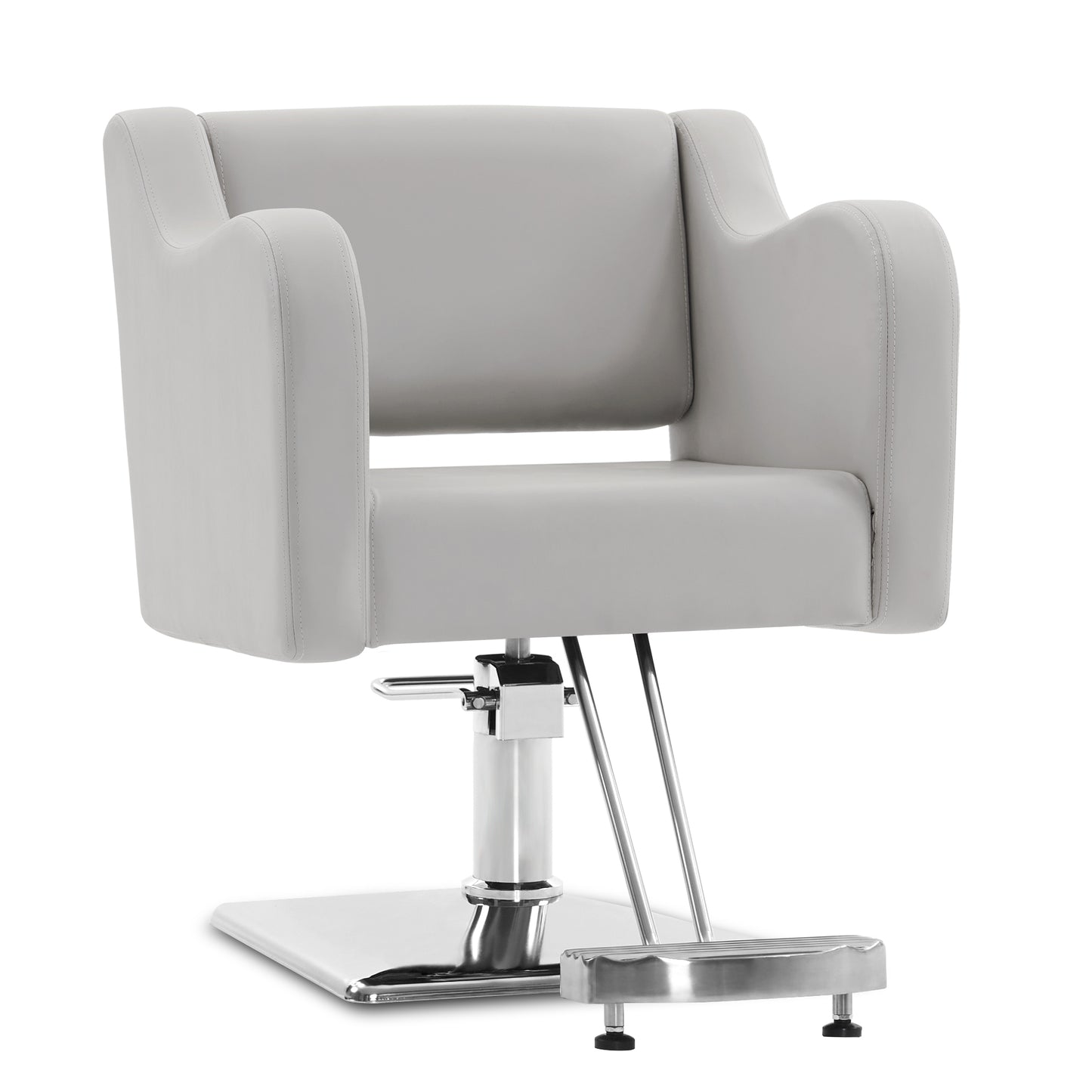 Barberpub Hydraulischer Friseurstuhl, Friseursessel Bedienungsstuhl  Höhenverstellbar, barber chair Drehstuhl Schönheitssalon-stuhl Friseureinrichtung, Kunstleder, 3802