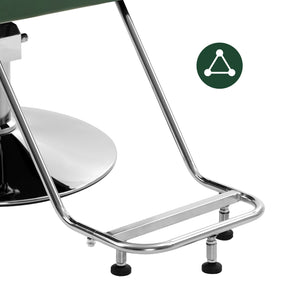Barberpub Hydraulischer Friseurstuhl, Friseursessel Bedienungsstuhl  Höhenverstellbar, barber chair Drehstuhl Schönheitssalon-stuhl Friseureinrichtung, Kunstleder, 3807