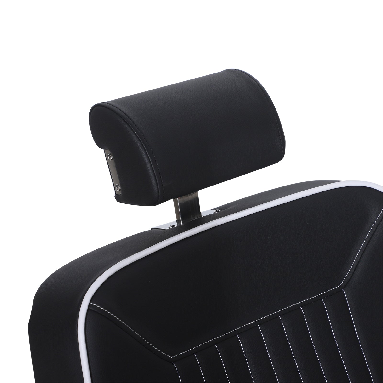 Barberpub Friseurstuhl Friseureinrichtung Friseursessel Bedienungsstuhl 3822, Salon SPA PVC-Kunstleder 140° Kippbar, höhenverstellbar