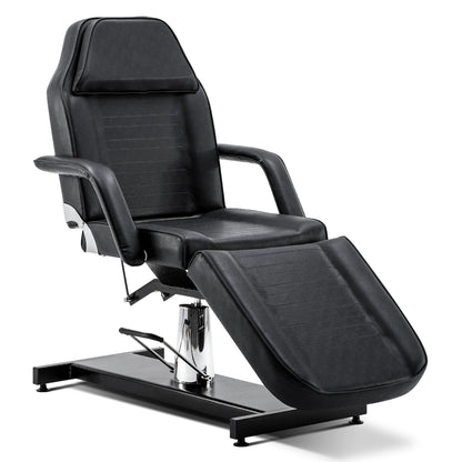 Barberpub Hydraulische Kosmetikliege Therapieliege Massageliege Tattooliege 0006BK/W