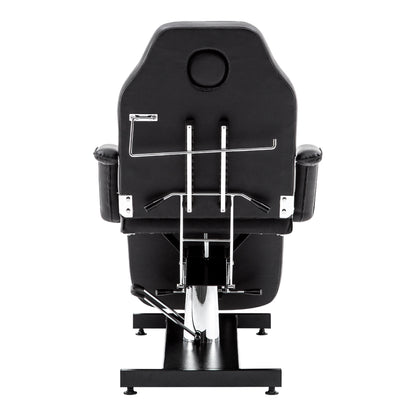 Barberpub Hydraulische Kosmetikliege Therapieliege Massageliege Tattooliege 0006BK/W